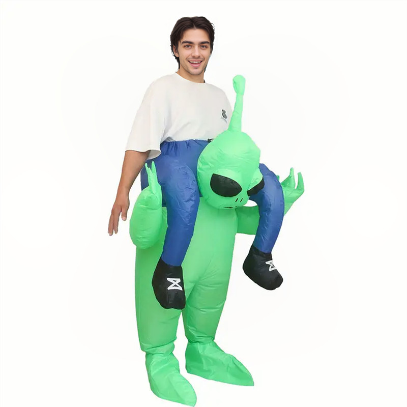 Inflatable Dinosaur Costume Adult - Disfraz Inflable Divertido de Extraterrestre para