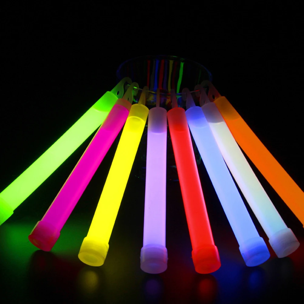 Glow In The Dark Party Glasses - 30 Uds. Palos de luz brillantes