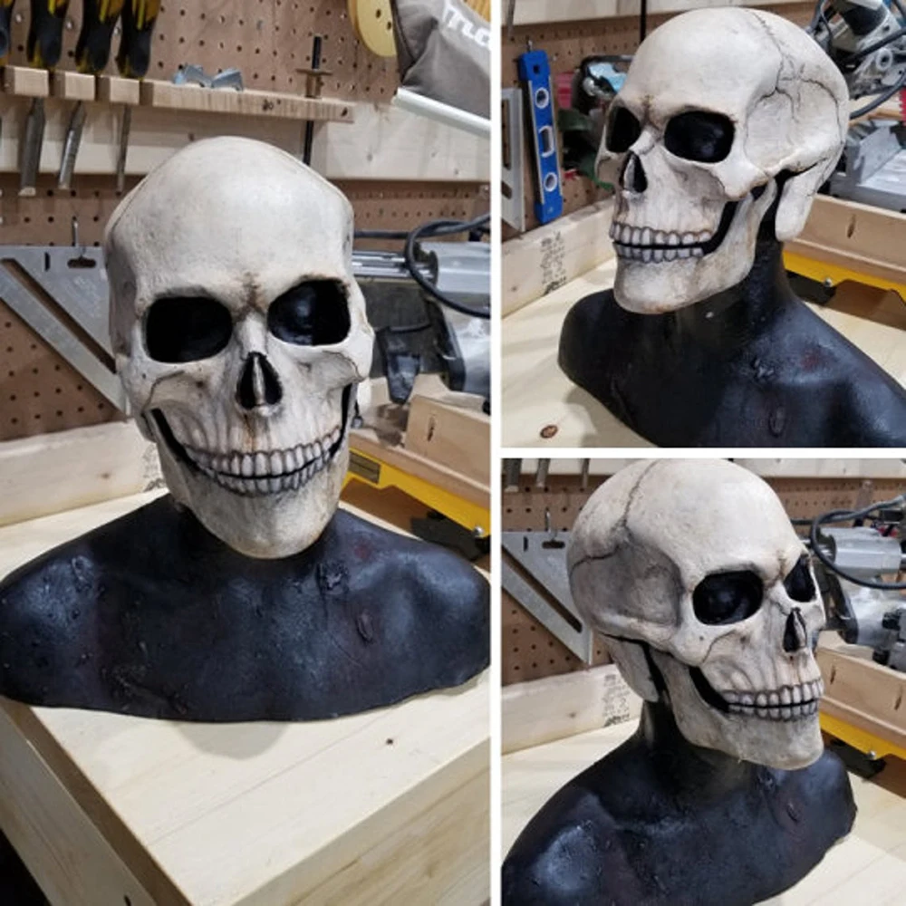 Máscara de látex de terror ter - Led Purge Mask Halloween reseña y precio
