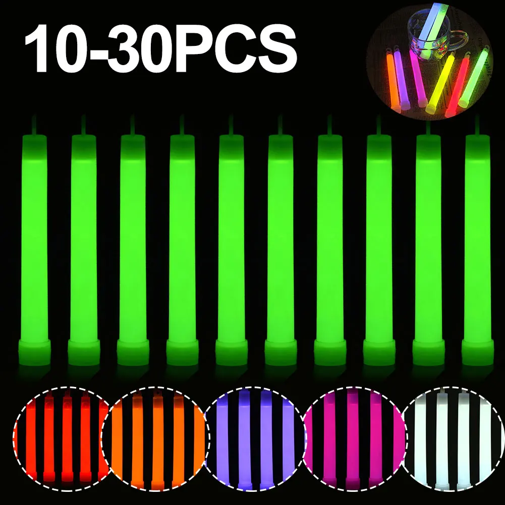 30 Uds. Palos de luz brillante - Glow In The Dark Party Glasses reseña y precio