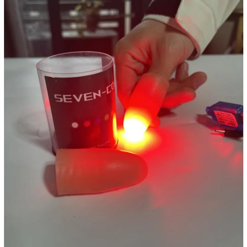 Puntas de pulgar con luz LED d - Thumb Tip Magic Trick Set reseña y precio