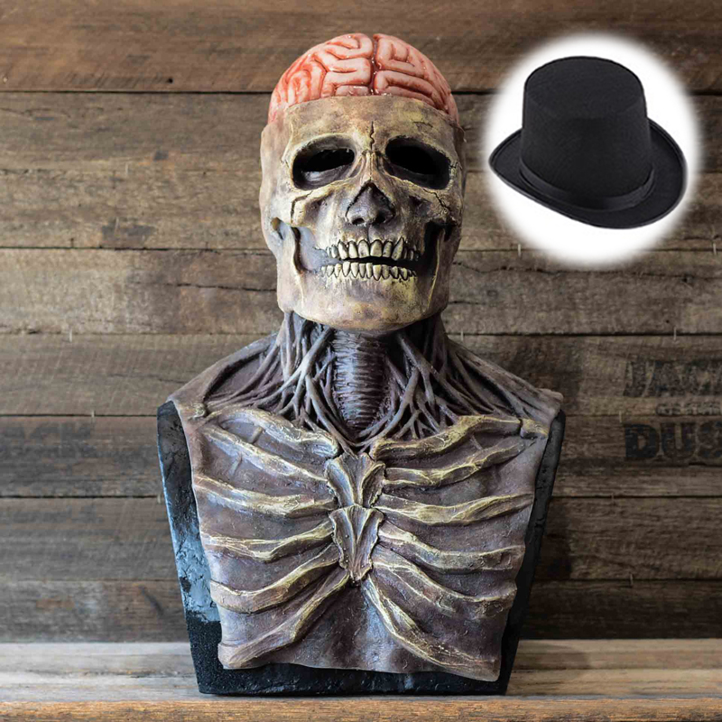 Máscara de esqueleto de cerebr - Led Purge Mask Halloween reseña y precio