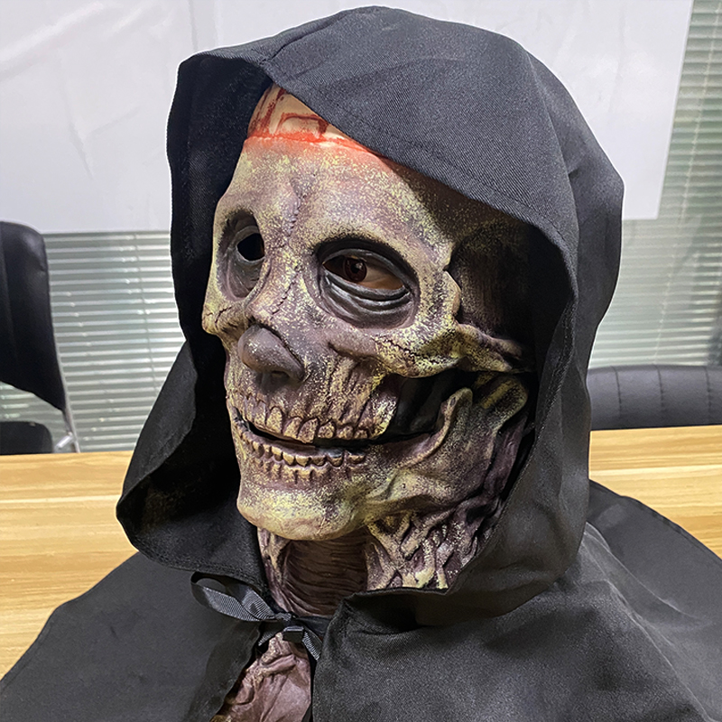 Máscara de esqueleto de cerebr - Led Purge Mask Halloween reseña y precio