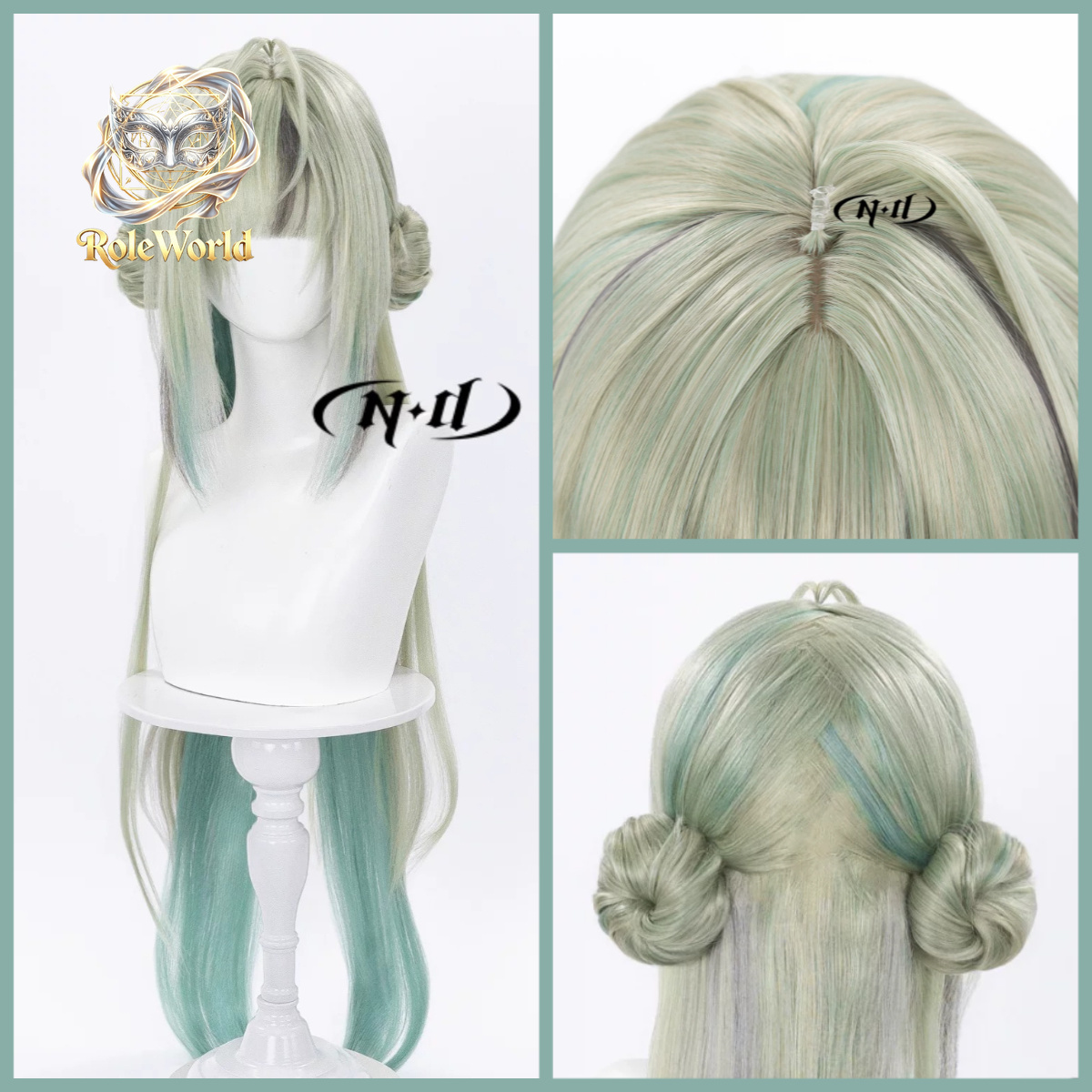 Peluca de Cosplay de Si de Ark - Anime Cosplay Wig Heat Resistant reseña y precio